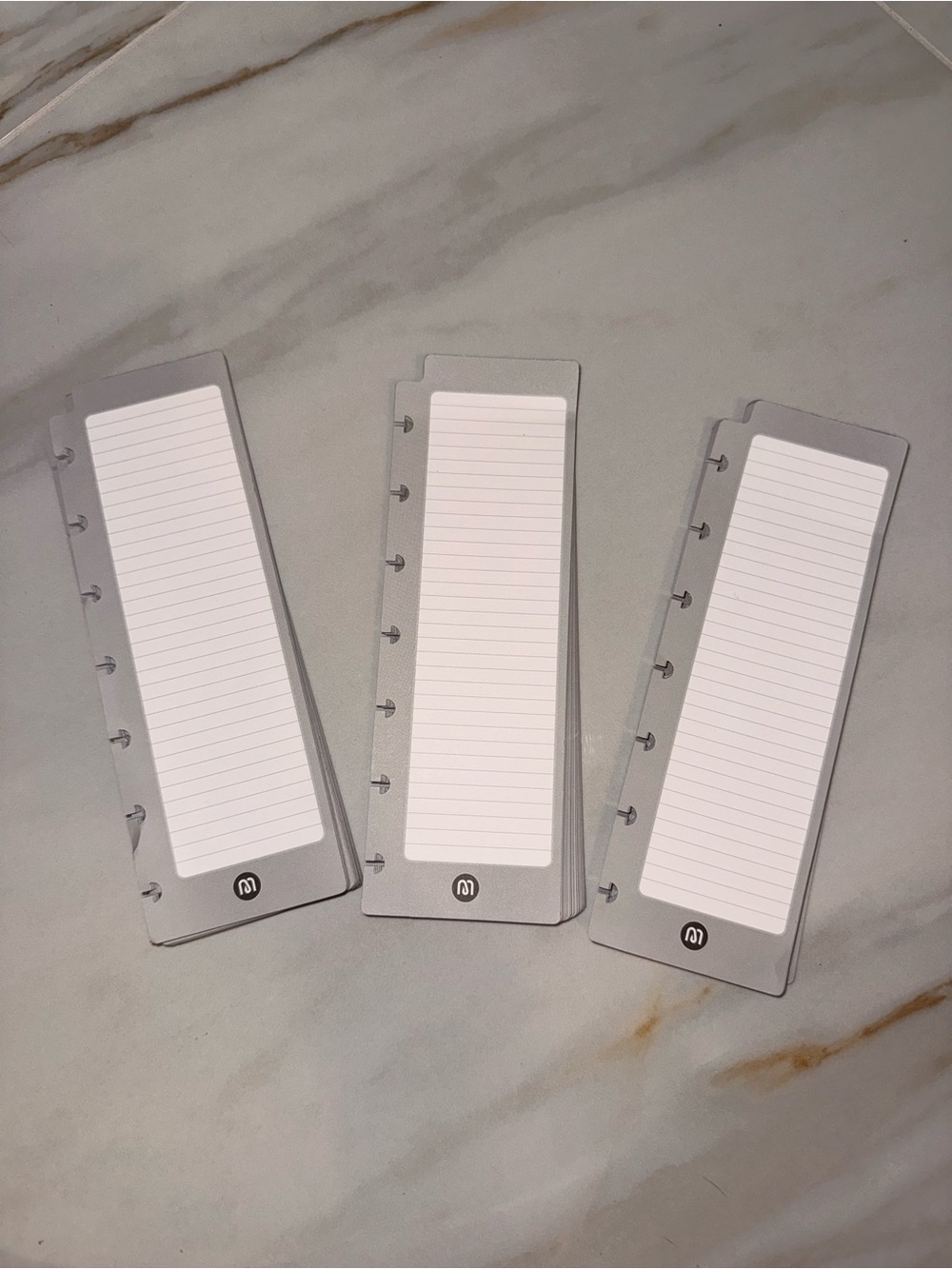 M by Staple Arc Gray Refillable Task Pad - about 150 Sheets for new and others